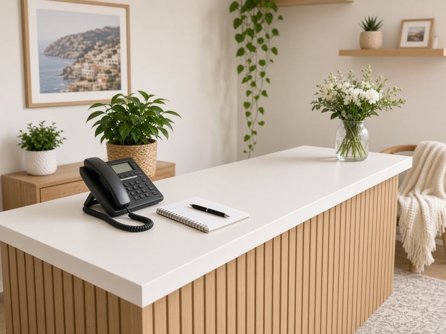 Contact desk at Cleaning Pinevista in Patras